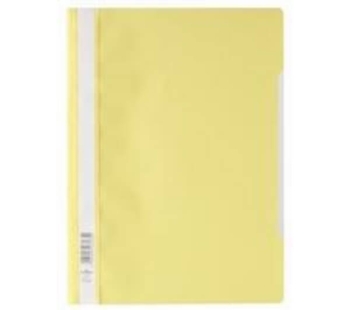 Perfekt Clear Folder Yellow - Set of 5 (12 Pcs in 1 Pack)