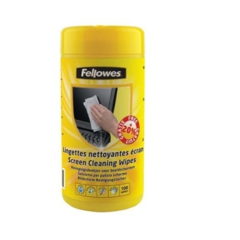 Fellowes Screen Cleaning Wipes