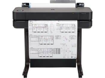 HP DesignJet T630 Large Format Wireless 24-Inch Plotter Printer 