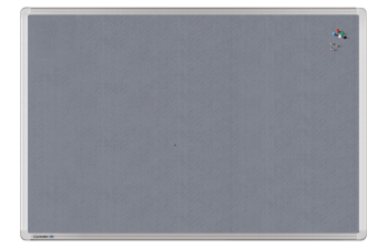 Legamaster 7-141943 Universal Felt Pinboard 60 x 90 cm Grey