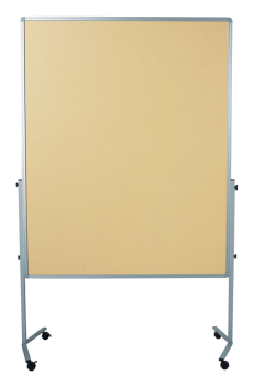 Legamaster 7-204100 Premium Mobile Moderation Board 150x120cm Beige / Felt