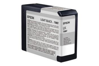 Epson 80 ml Light Black UltraChrome K3 Ink Cartridge T580700 
