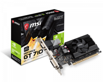 MSI 912-V809-2024 VGA GT 710 2GD3 LP Graphic Card