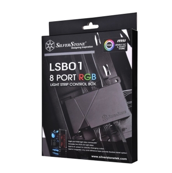 SilverStone SST-LSB01 8 Port RGB Light Strip Control Box