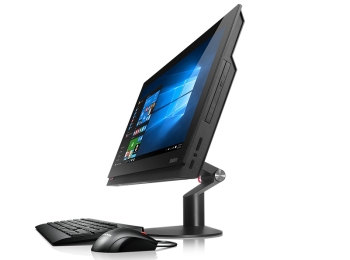 Lenovo ThinkCentre M810z (10NX000JAX) All in One Desktop (Intel Core i5-7400, 4GB DDR4, 1TB 5400 RPM, Win 10 Pro 64, Ultraflex Stand)