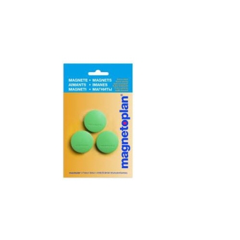 Magnetoplan Magnetic Discofix Junior (On Blister) Packet of 3
