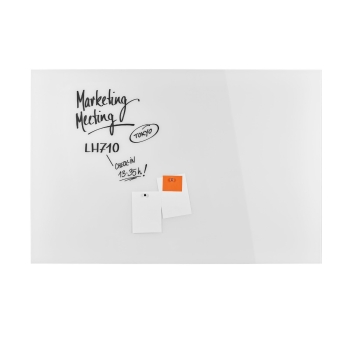 Magnetoplan COP 13403000 Brilliant White 80cm x 60cm Magnetic Glass Boards 