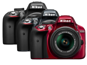 Nikon D3300 24.2MP DX-Format Digital SLR Camera With AF-P 18-55 VR Lens Kit