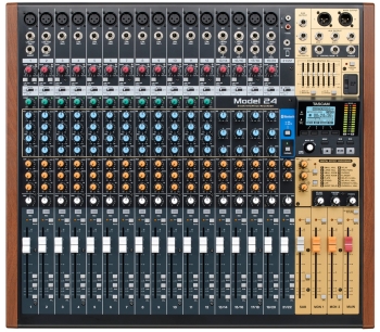 Tascam Model 24 Multi-Track Live Recording Console Mixer