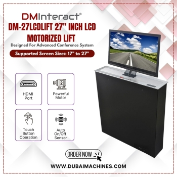 DMInteract DM-27LCDLIFT 27" Inch LCD Motorized Lift Designed For Advanced Conference System (Without Monitor)