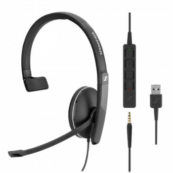 Sennheiser SC-135 USB MS Monaural USB Wired Headset