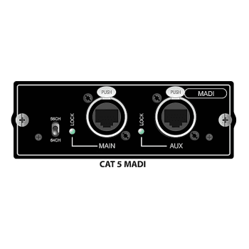 Soundcraft CAT5 Dual Port MADI Option Card Spare Module For Si Series