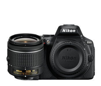 Nikon D5600 24.2MP DX-Format Digital SLR Camera With AF-P 18-55 Lens Kit