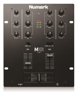 Numark M101USB 2-Channel DJ Mixer with USB