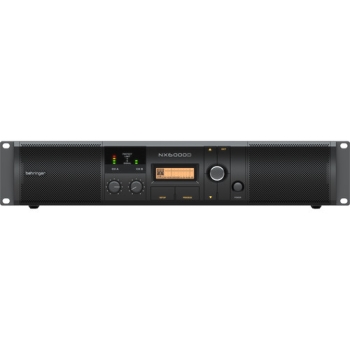 Behringer NX6000D Ultra-Lightweight 6000-Watt Class-D Power Amplifier