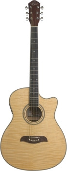 Oscar Schmidt OACEFN 6 Strings Auditorium Acoustic-Electric Guitar