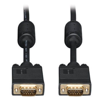 Tripp Lite P502-050 VGA Coaxial High-Resolution Monitor Cable with RGB Coaxial (50ft)