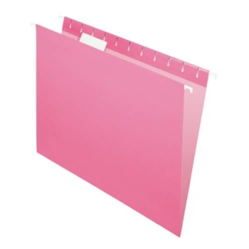 Elfen 927 Deluxe Suspension File F/S Pink (50 Pcs) in 1 Box