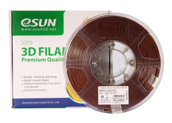ESun 3D Filament PLA+ 1.75mm Brown