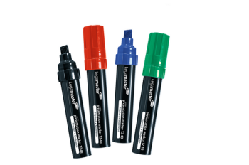 Legamaster Presentation Marker JUMBO TZ 48 Wallet of 4, Assorted Colours
