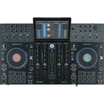 Denon DJ Prime 4  Standalone 4-Deck DJ System with 10" Touchscreen