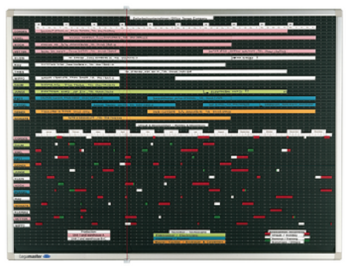 Legamaster Professional Channel Planner 90x120 cm