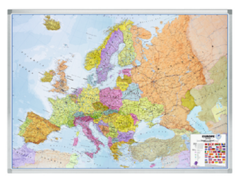 Legamaster PROFESSIONAL Map World 98 x 142 cm