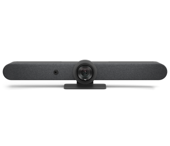 Logitech Rally Bar with Camera, Mic & Speakers for Medium to Large Rooms All-in-One Video Conferencing Bar