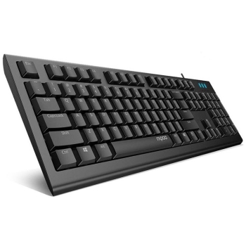 Rapoo Nk1800  Spill Resistance USB Wired  Keyboard   