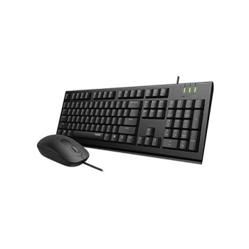 Rapoo X120 Pro Combo USB Wired Keyboard & Mouse