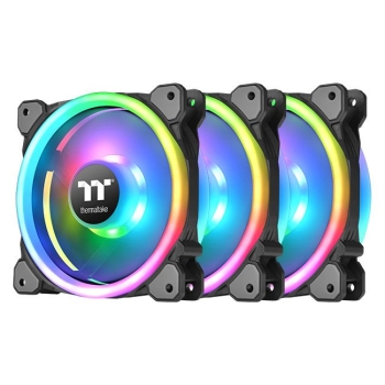 Thermaltake Riing Trio 12 LED RGB Radiator Fan TT Premium Edition (3-Fan Pack)