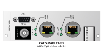 Soundcraft ViO/D21 AES In/Out Packed Tested Spare Vi Option Card 