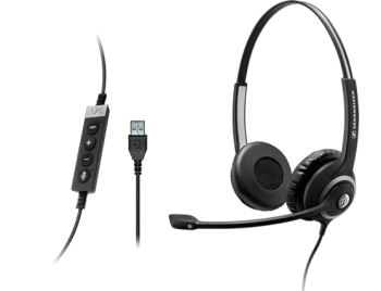 Sennheiser SC-260 ED Binaural Stereo Wired Headset