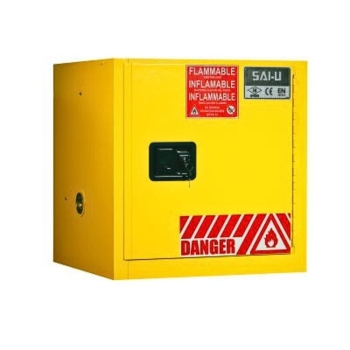 SAI-U SC0010Y 38-Gallon Single Door Flammable Safety Cabinet
