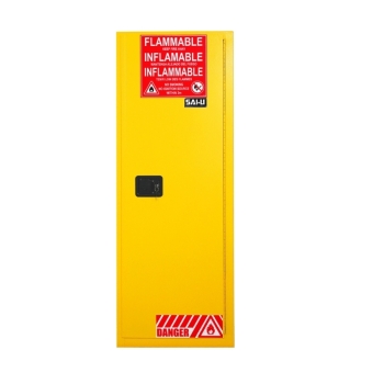SAI-U SC0022Y 22-Gallon Single Door Flammable Safety Cabinet