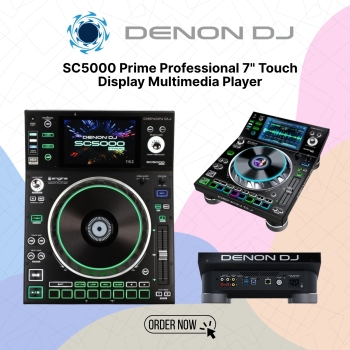 Denon SC5000 Prime Professional 7" Touch Display Multimedia Player 