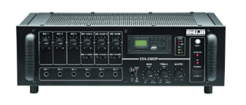 Ahuja SSA250DP USB-SD 6-Microphone 2-Aux Input Amplifier