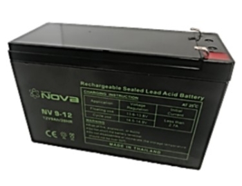 Nova NV9 -12 Volts AGM-VRLA Sealed Lead Acid Battery 