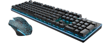 Rapoo Vpro V100s Gaming Combo Keyboard & Mouse Backlit Black 