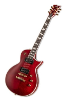 ESP LTD Deluxe Eclipse EC-1000 Traditional Series Flamed Maple See Thru Black Cherry Finish