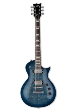 ESP LTD Eclipse EC-256 Flame Maple Top, Cobalt Blue Finish Guitar