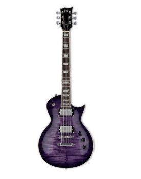 ESP LTD Eclipse EC-256 Series See Thru Purple Burst Finish Guitar