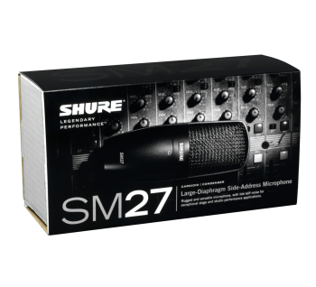 Shure SM27 Large-diaphragm Condenser Microphone