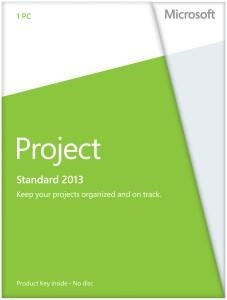 Microsoft Project Standard 2013 32/64Bit English DVD