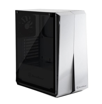 SilverStone RL07W-G Redline Series Computer Case- White with Tempered Glass Window