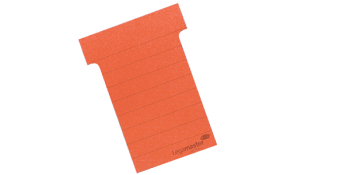 Legamaster T-cards 101 mm Wide 100 Pieces Red