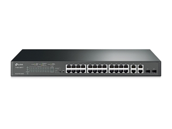 TP-Link 24-Port 10-100Mbps + 4-Port Gigabit Smart POE With Switch