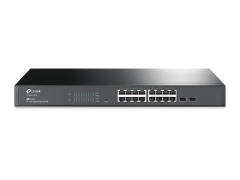 TP-Link JetStream16-Port Gigabit Smart Switch with 2 SFP Slots