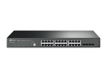 TP-Link T1700G-28TQ JetStream 24-Port Gigabit Stackable Smart Switch with 4 10GE SFP+ Slots