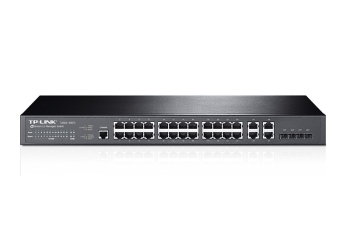 TP-Link T2500-28TC (TL-SL5428E) JetStream 24-Port 10/100Mbps + 4-Port Gigabit L2 Managed Switch